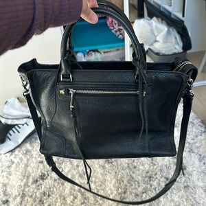 Black Rebecca Minkoff Regan Satchel. Barely used.